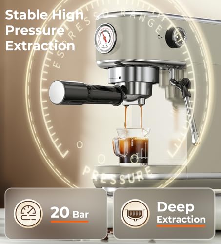 Espresso Machine with Milk Frother