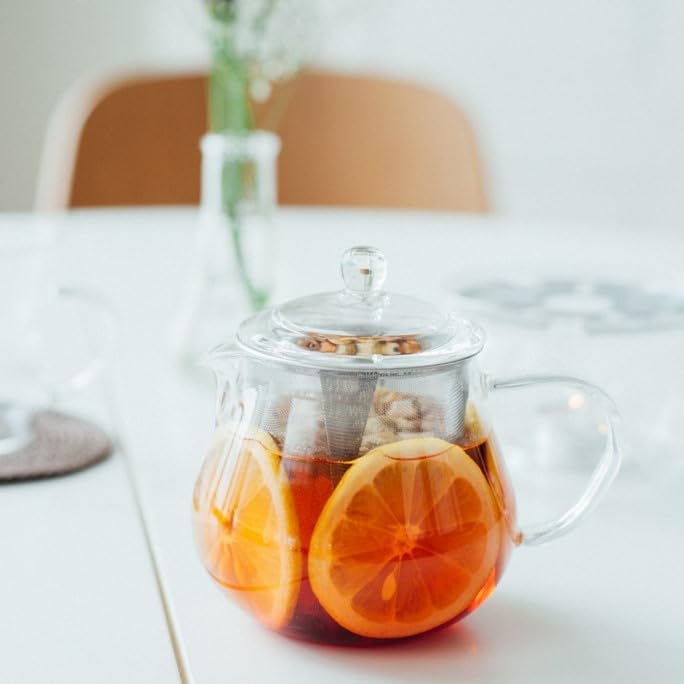 Leaf Tea Pot with Stainless Steel Filter