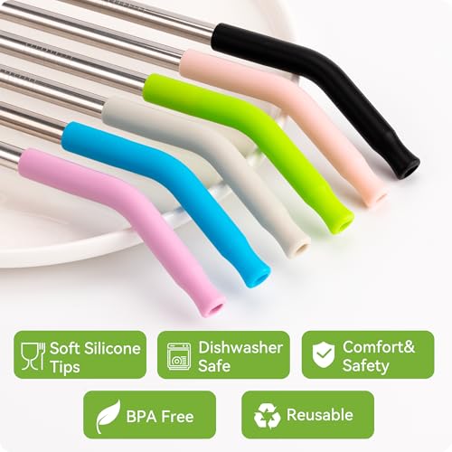 Metal Straw Reusable for Stanley 30 OZ Tumbler