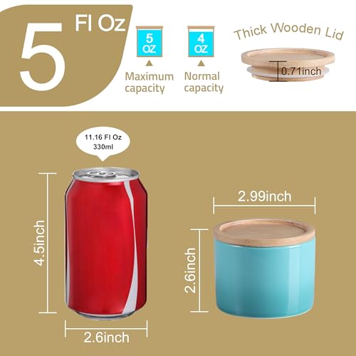 Sweejar Kitchen Canisters Ceramic Food Storage Jar