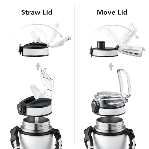 24oz Insulated Stainless Steel Travel Water Bottle