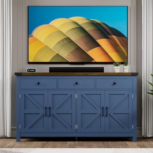 63" Sideboard Buffet Cabinet with Storage
