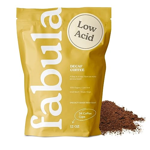 Low Acid Decaf Coffee Ground (12 Ounce)