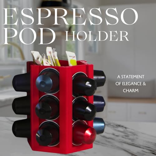 Espresso Coffee Pod Holder & Organizer