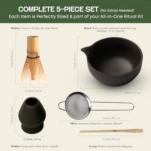 Matcha Whisk Set (5 Count)