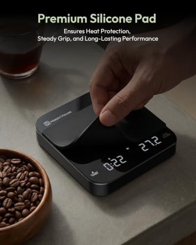 S2 Espresso Coffee Scale with Timer 0.1g Precision Shot Scale