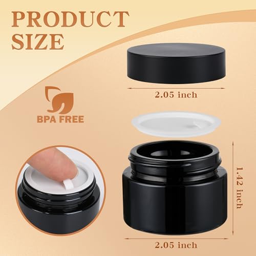 Glass Jars with Lids (24 Count)