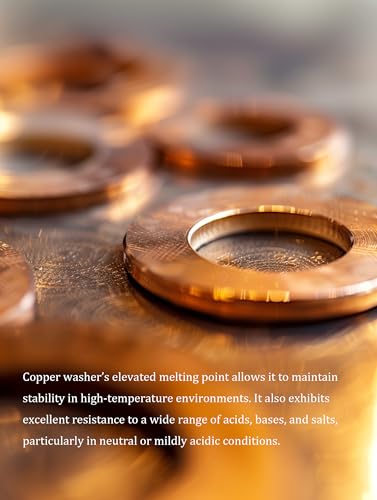M18 Flat Washer Copper Sealing Ring (30 Count)