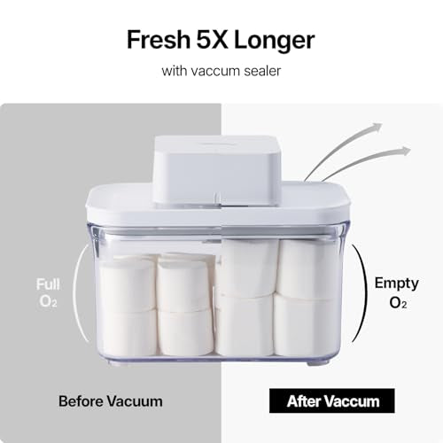 Premium Airtight Food Storage Container. Meal Prep 0.85qt 5pc (5 Count)