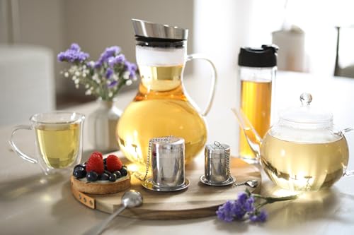 Elegant Stainless Steel Loose Leaf Tea Infuser