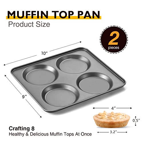 Large Muffin Top Pan Set of 2