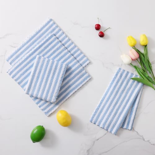 12 Pack Coral Velvet Dish Cloths (12 Count)