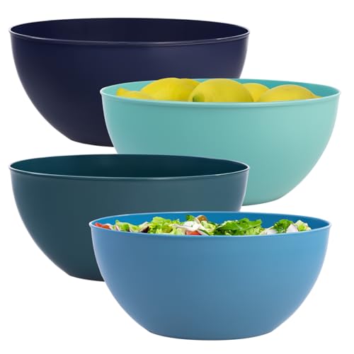 Vista Durable Plastic Salad and Serving 10 (4 Count)