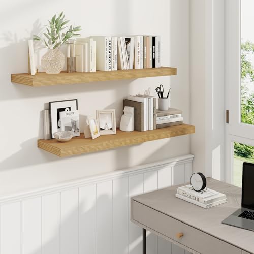 36 Inch Floating Shelves (2 Count)