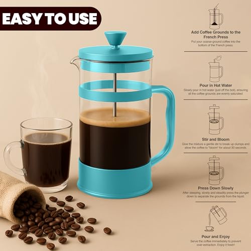 12 oz Glass French Press