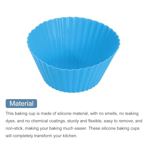 36Pcs Silicone Cupcake Liners (36 Count)