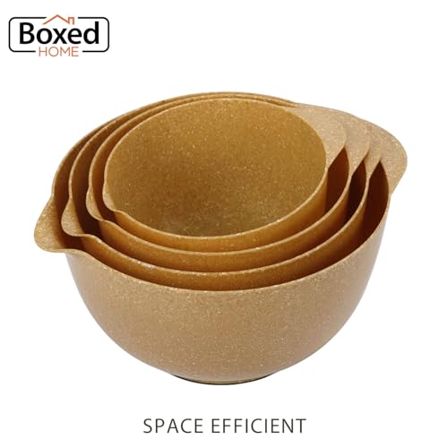 4.5 Quart Large Plastic Mixing Bowls Set