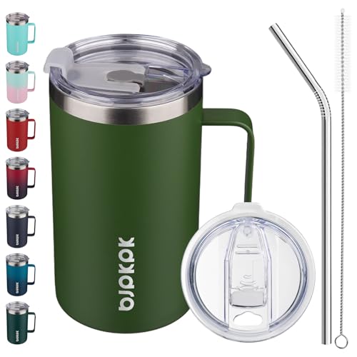 25oz Insulated Coffee Mug with Handle