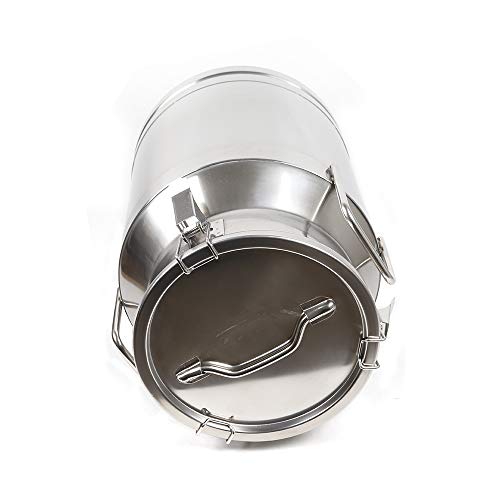 0.04 inch Thickened Stainless Steel Milk Can Large Liquid Container Storage