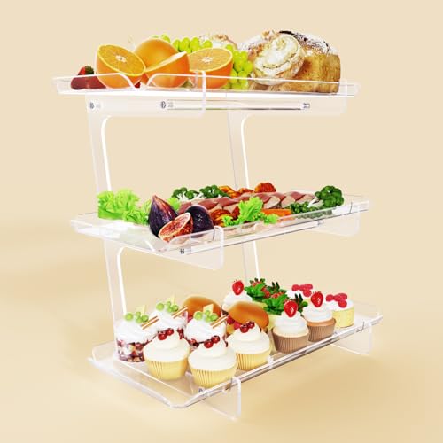 3 Tier Acrylic Serving Tray