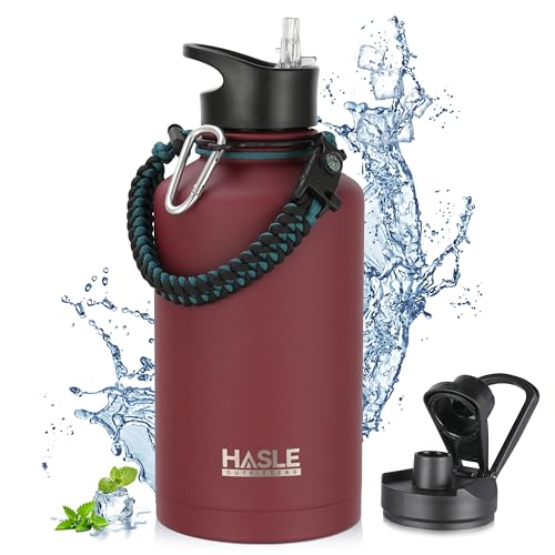 Half Gallon Insulated Water Bottles 64 oz