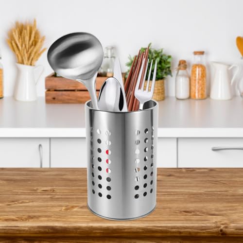 Stainless Steel Cutlery Holder Self