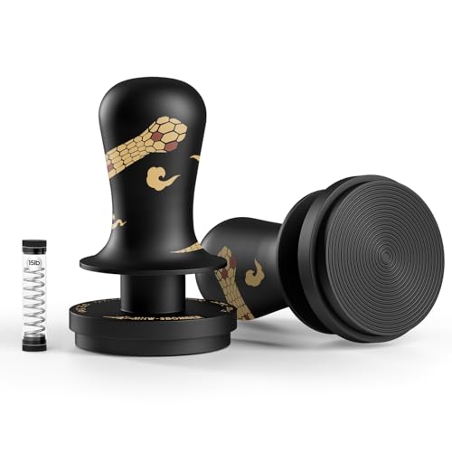 58.35mm Espresso Tamper Snake Pattern Edition