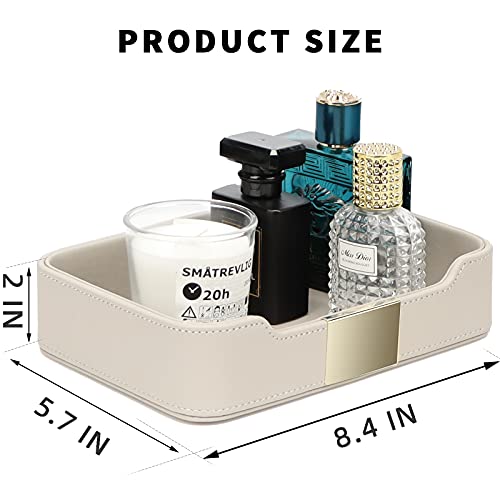 Leather Tray Organizer