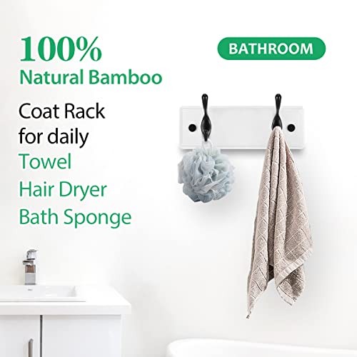 Heavy Duty Wooden Coat Rack