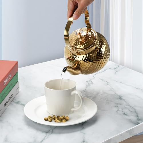 1.2L Hammered Tea Kettle Stovetop