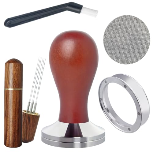 5Pcs Set Espresso Tamper 51mm Accessories Kit