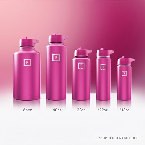 40 oz Wide Mouth Water Bottle with Straw