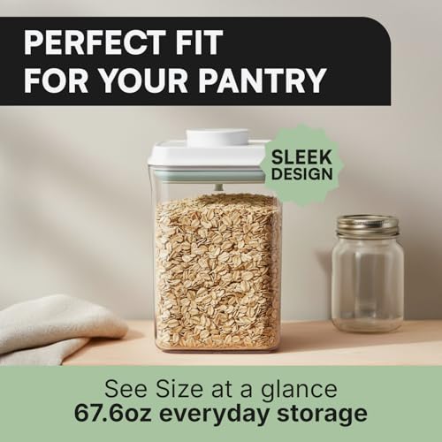 Bop Top Airtight Food Storage Containers with Lid Multi Pack (4 Count)