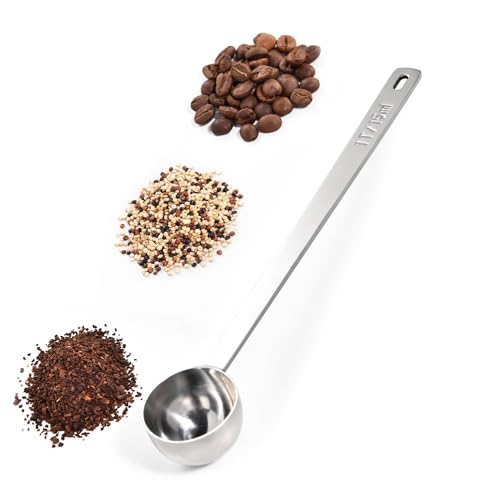 Metal 6.9in Long Handle Coffee Scoop for Ground Coffee