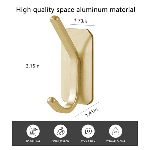 Heavy Duty Adhesive Wall Hooks