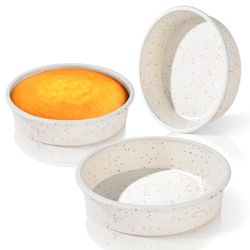 8 Inch Round Cake Pan Set (3 Count)