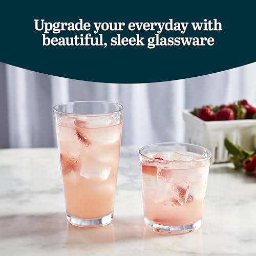 Flare Rocks Glass Tumbler Set