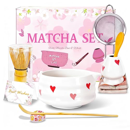 Matcha Whisk Set with Matcha Bowl