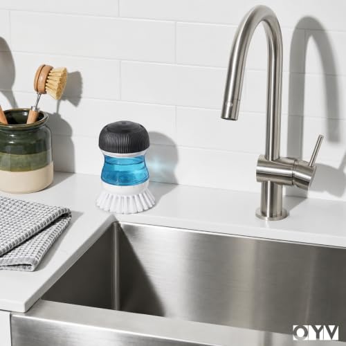Soap Dispensing Palm Brush