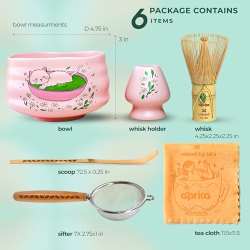 Aprika Life Matcha Whisk Set 6 Pcs