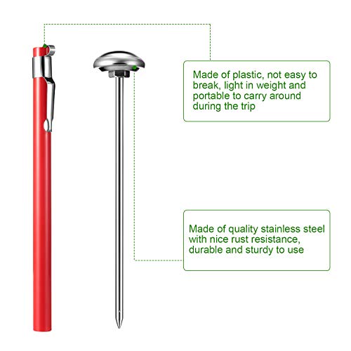 3 Pack 1 Inch Dial Food Thermometer (3 Count)