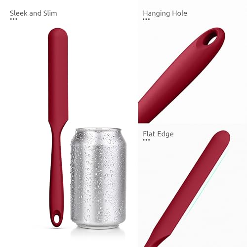 Skinny Silicone Jar Spatula Scraper