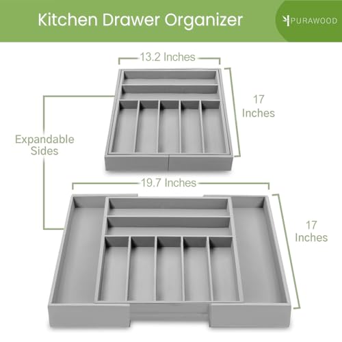 Bamboo Drawer Organizer