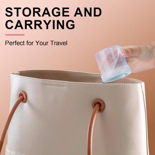 TSA Approved Wide Mouth Travel Size Containers (8 Count)