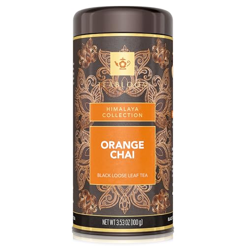 Orange Chai Loose Leaf Black Tea with Citrus & Spice