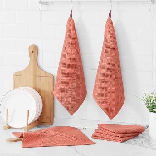 100% Cotton Waffle 6 (6 Count)