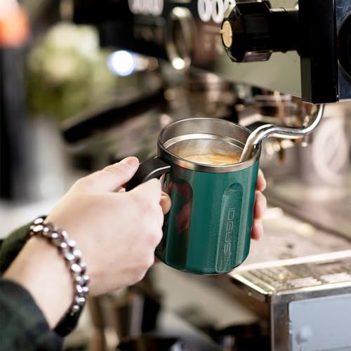 16 oz Insulated Coffee Mug with Lid and Handle