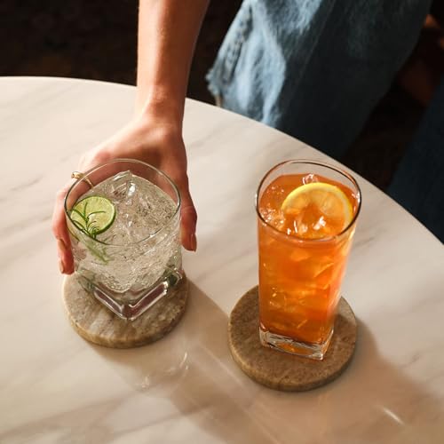 City Tumbler and Rocks Glass Set (16 Count)