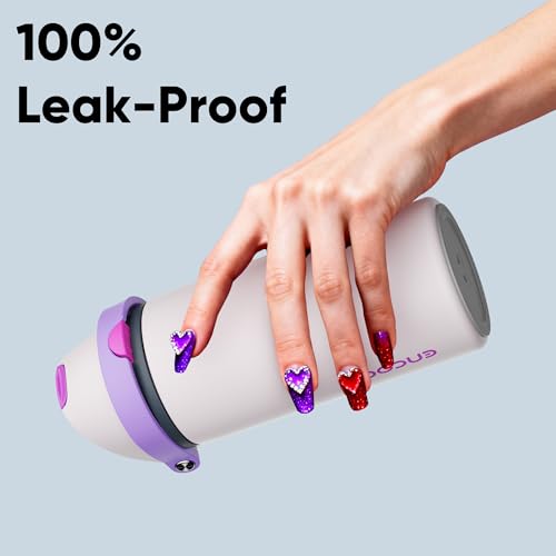 Insulated Water Bottle with Straw