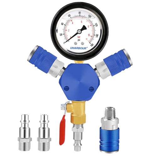 Air Manifold with 160 Psi Gauge